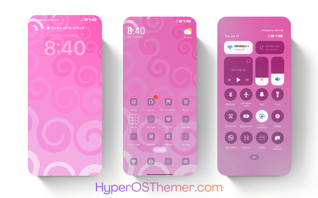 Yut18 v26 HyperOS Theme