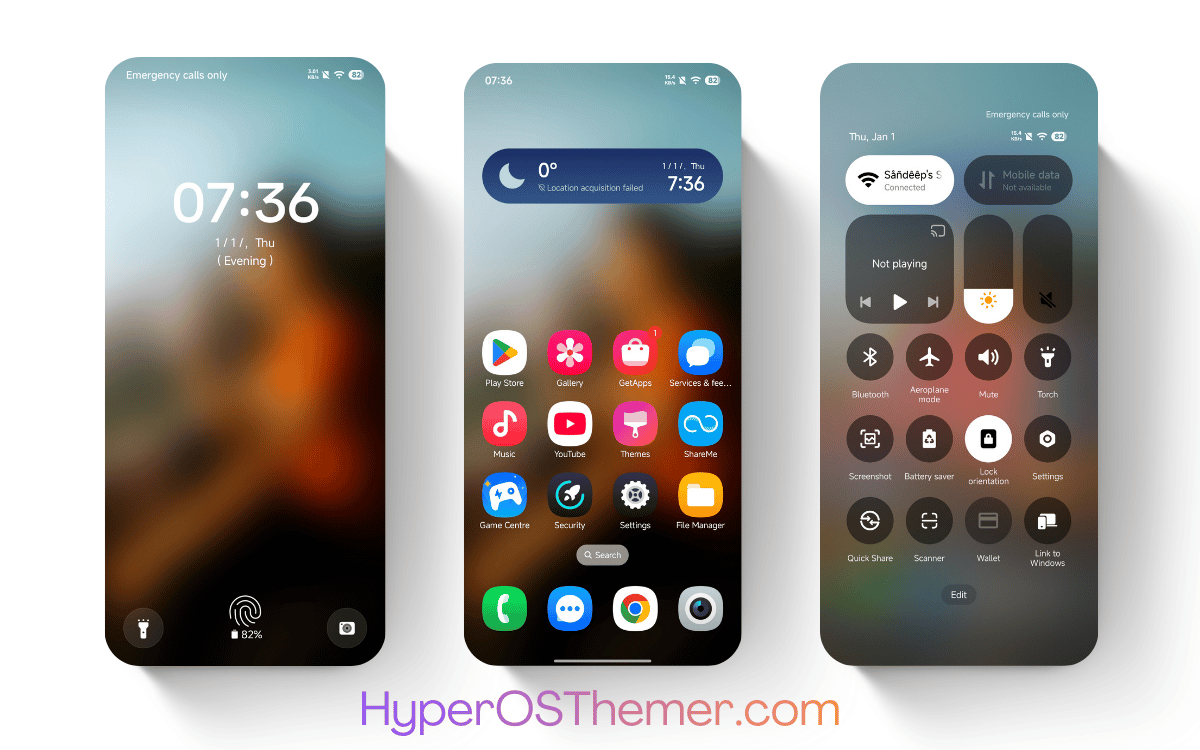 One + Color HyperOS Theme