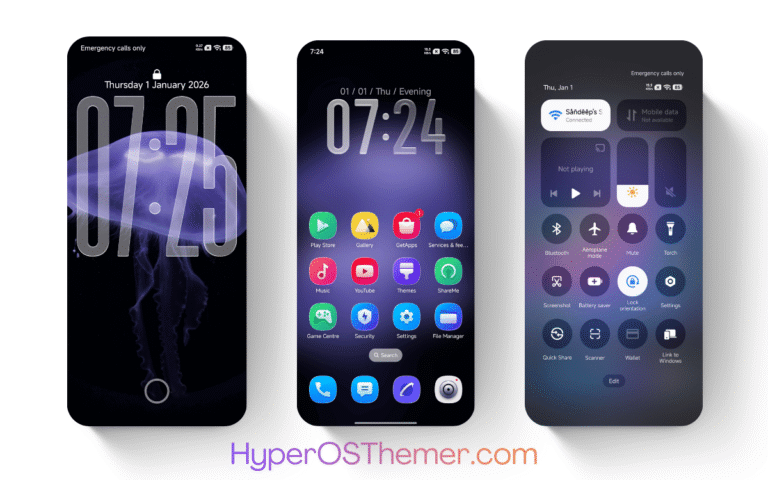 Kite V HyperOS Theme