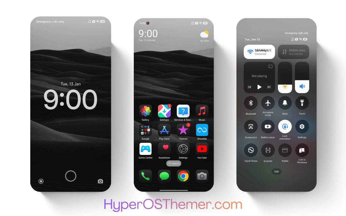 sdarkes HyperOS Theme