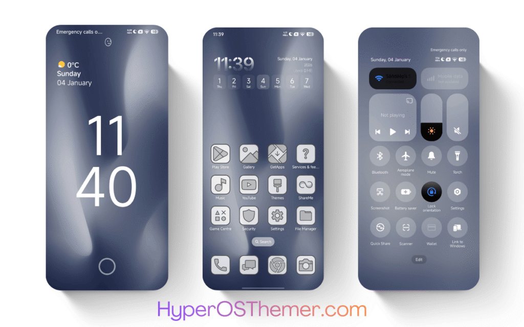 Darkblur HyperOS Theme