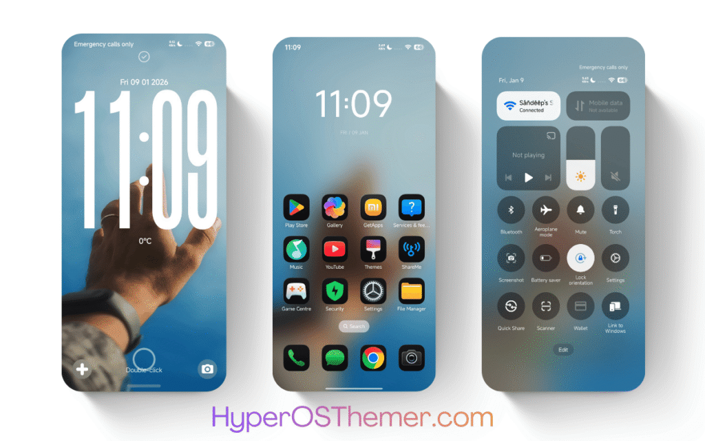 SuperDarkV HyperOS Theme