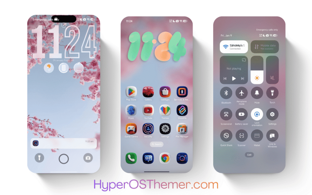 OX F3 V2 HyperOS Theme