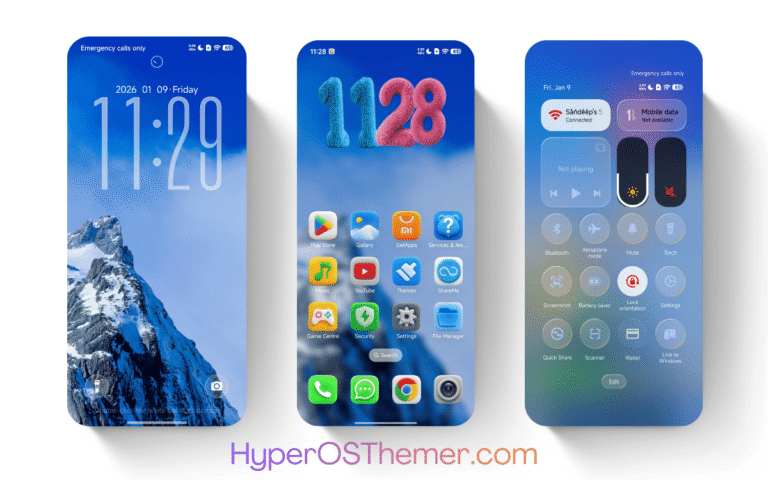 Bitcoin HyperOS Theme