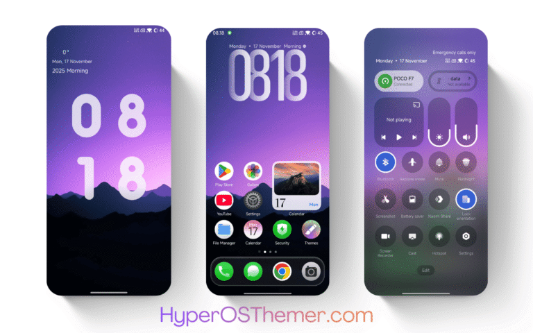 Pooxel HyperOS Theme