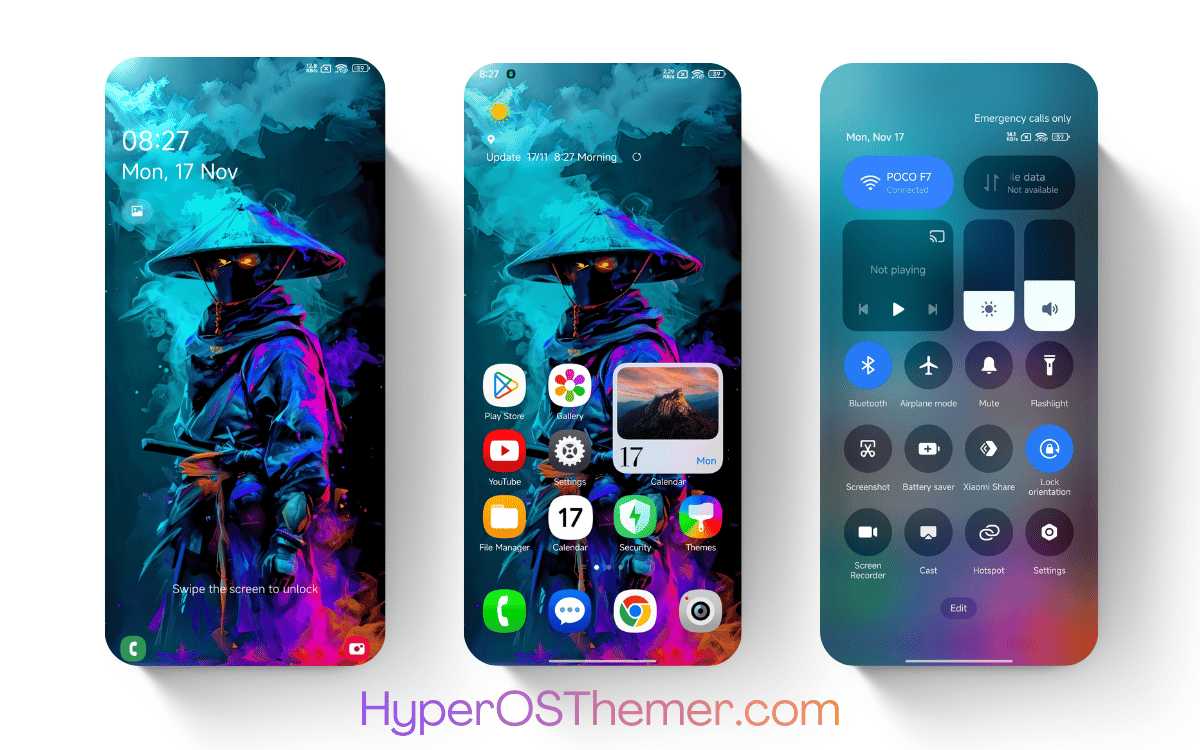 RAIMU PANCEN AASUU HyperOS Theme