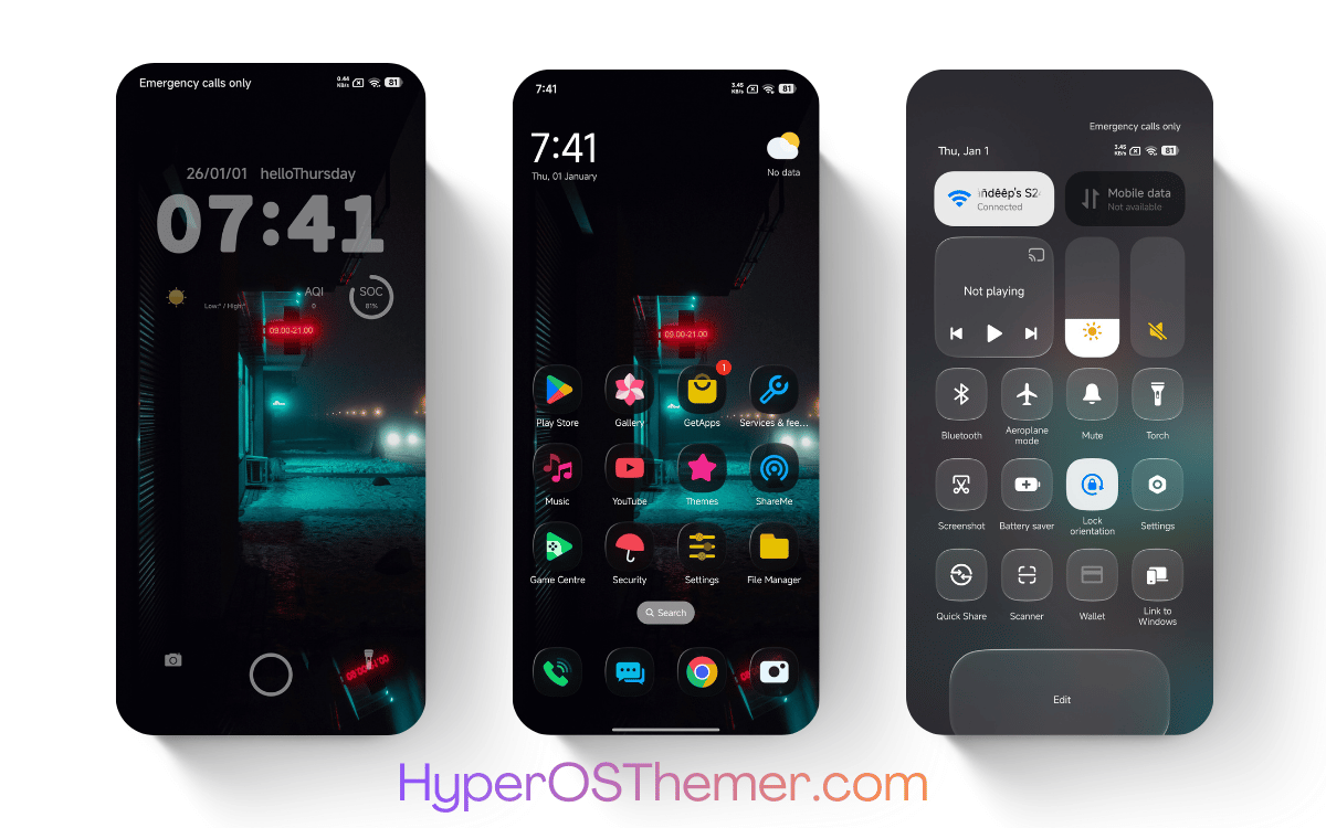 DarkV HyperOS Theme