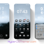 VK Dark Glass HyperOS Theme