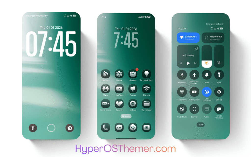 ClearV HyperOS Theme