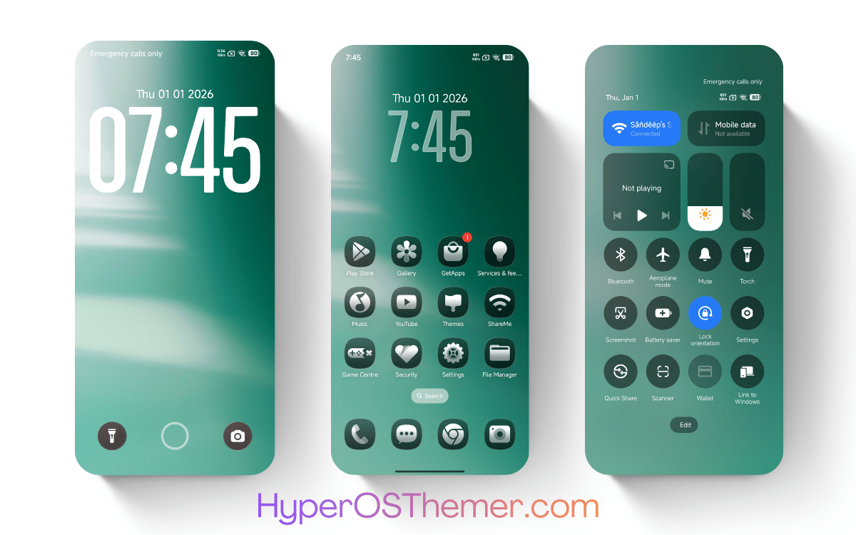 ClearV HyperOS Theme