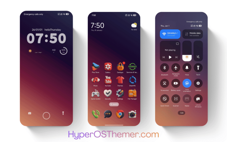 CuteV HyperOS Theme