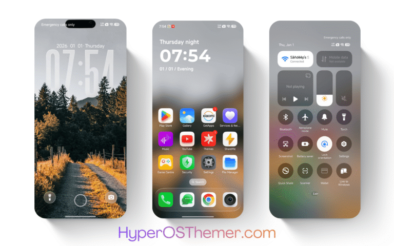 OX Colours HyperOS Theme