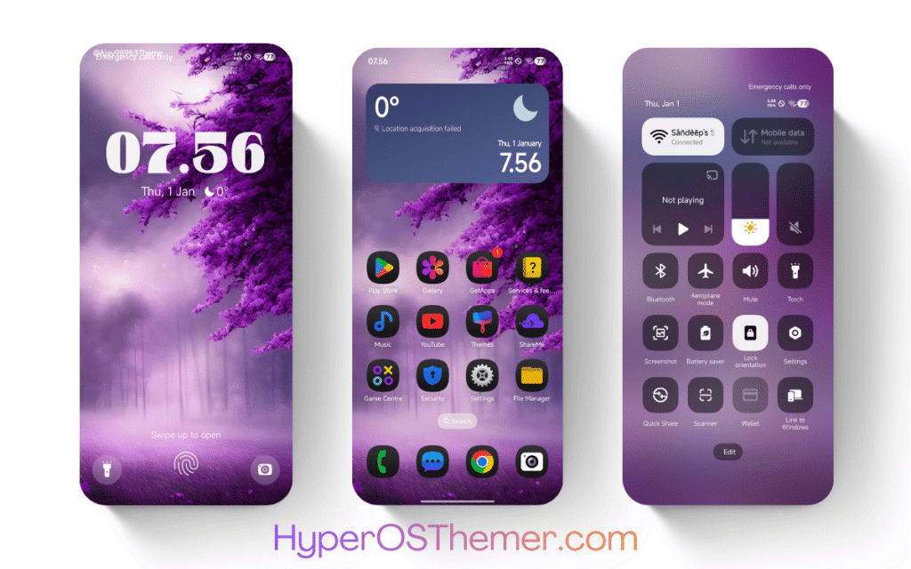 Levender HyperOS Theme