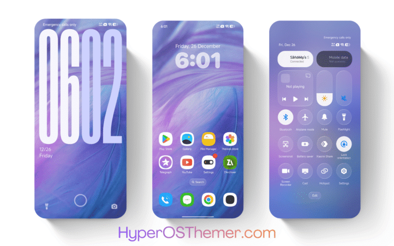 HyperMaxX v2 HyperOS Theme