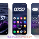 purple HyperOS Theme