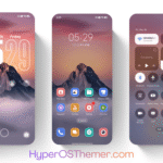 Gilt Peak Glow HyperOS Theme