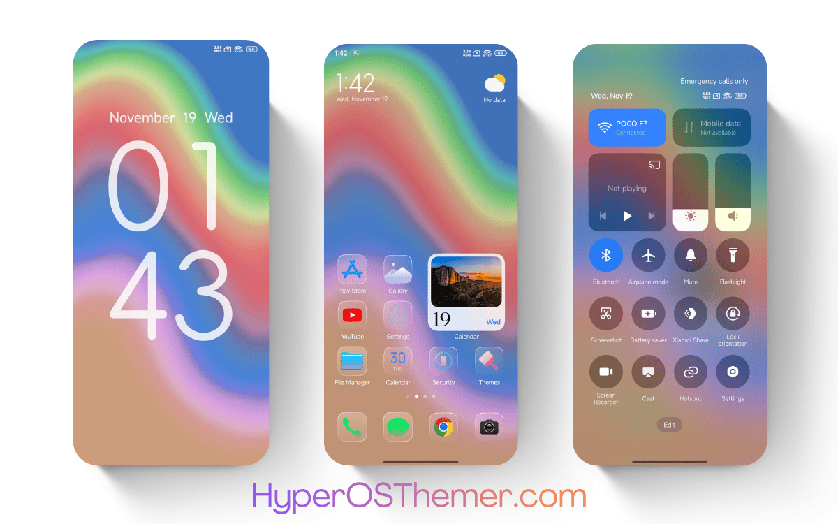 Color Tide HyperOS Theme
