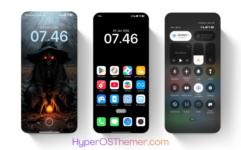 B A L E B A T HyperOS Theme