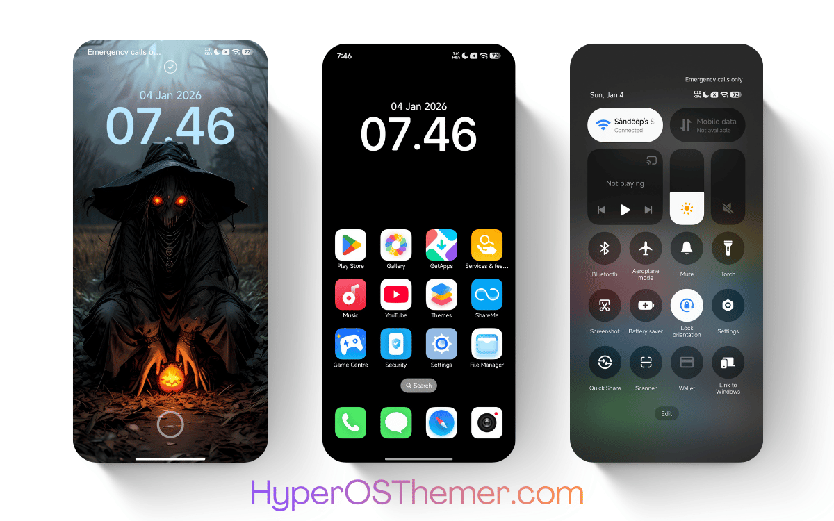 B A L E B A T HyperOS Theme