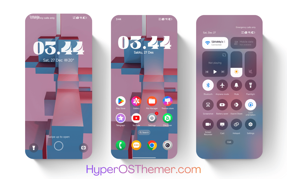 Cloudcasters HyperOS Theme