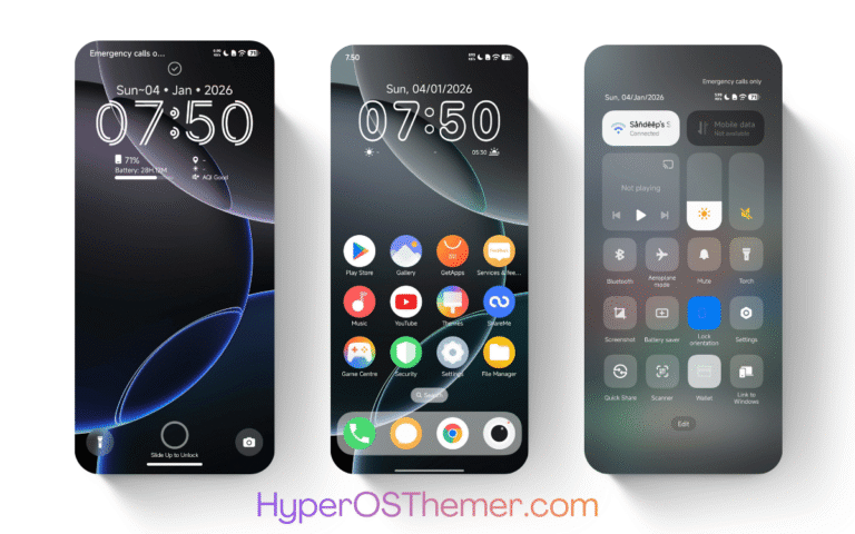 Drooped HyperOS Theme