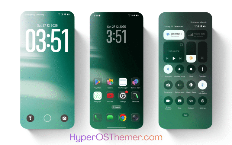 TrueGlassV HyperOS Theme