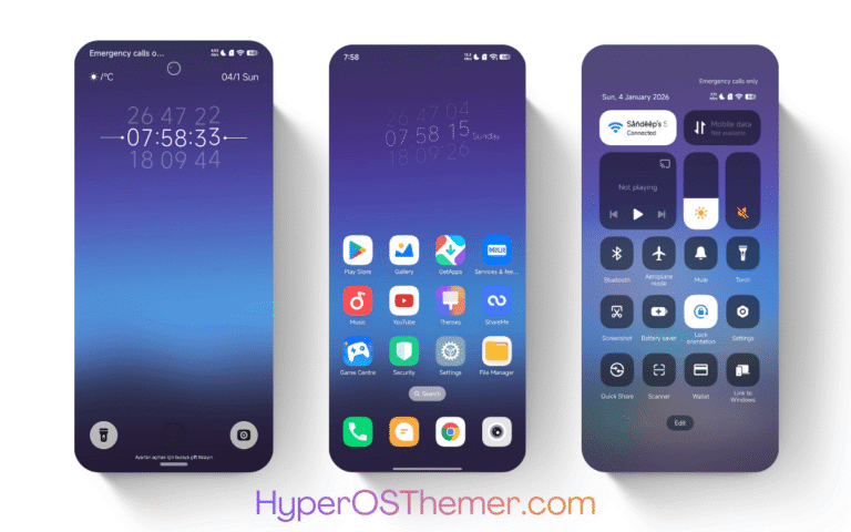 Aether Pulse HyperOS Theme