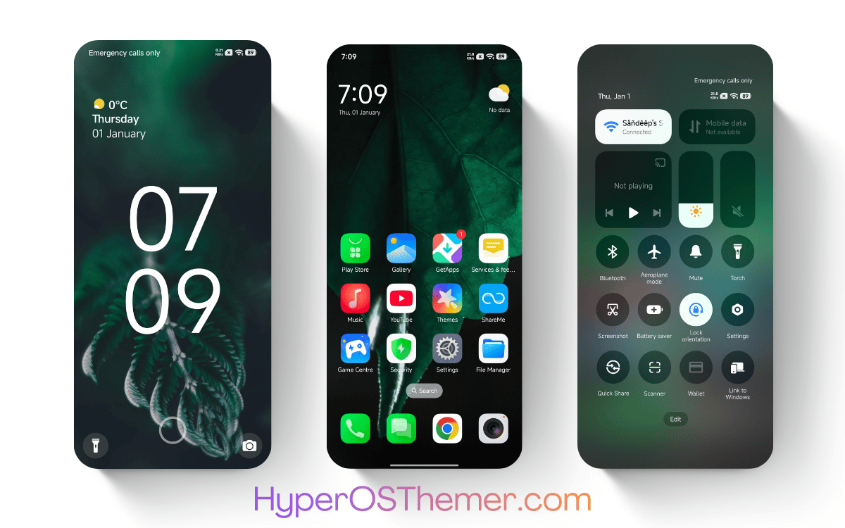 Classic96 HyperOS Theme