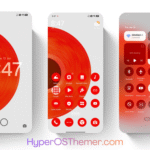 Red Circle HyperOS Theme