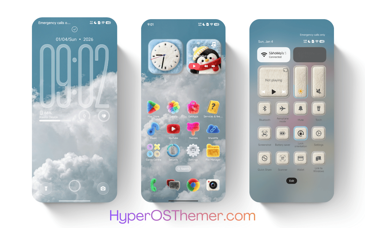 OX F2 HyperOS Theme