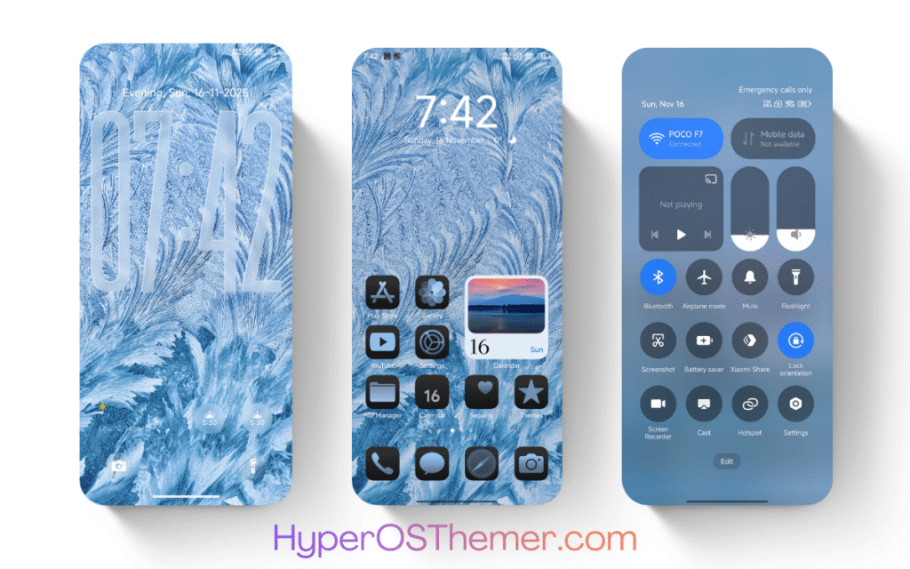 Frostfall HyperOS Theme