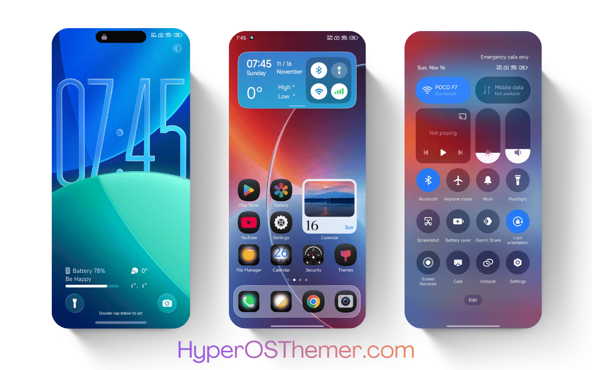 UI 8.1 HyperOS Theme