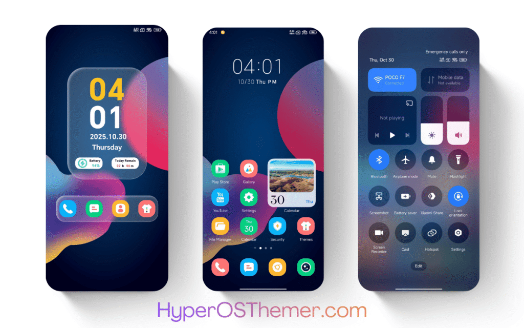 Chroma Flow HyperOS Theme