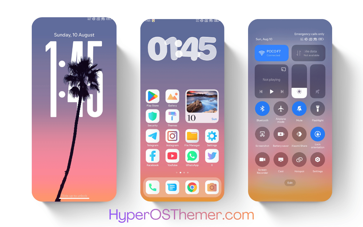 Colorful Light HyperOS Theme