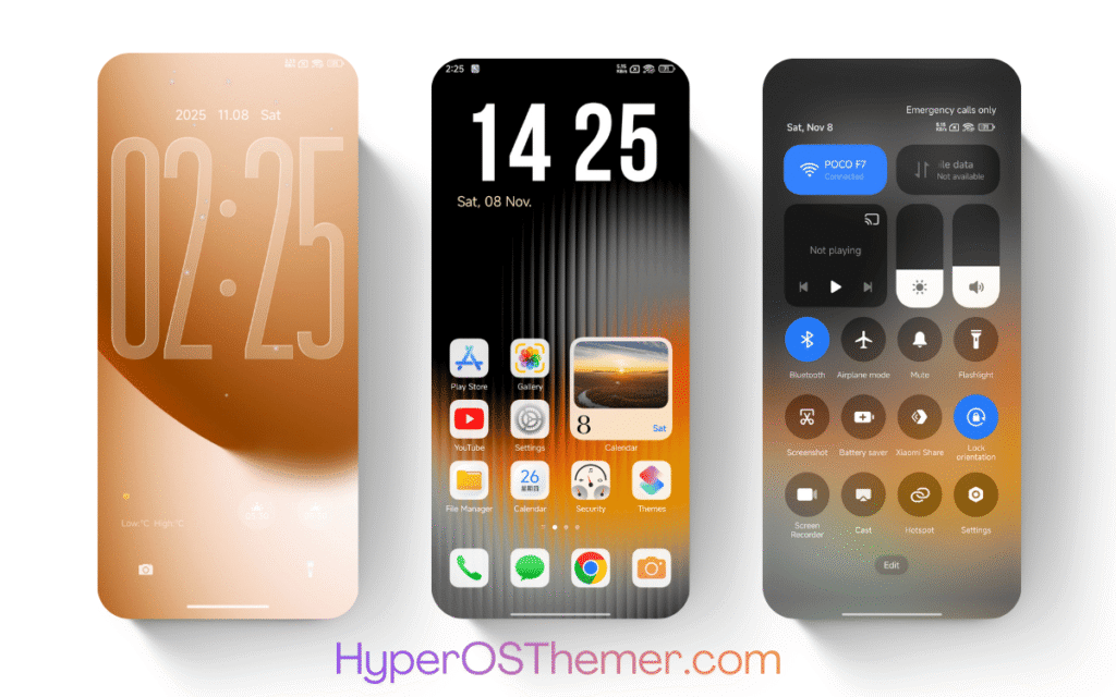 Sweet White HyperOS Theme