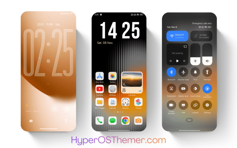 Sweet White HyperOS Theme