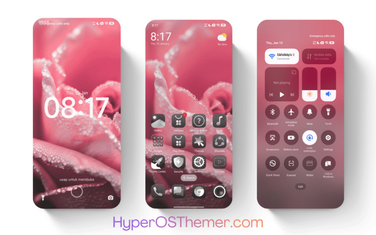 hellrose HyperOS Them