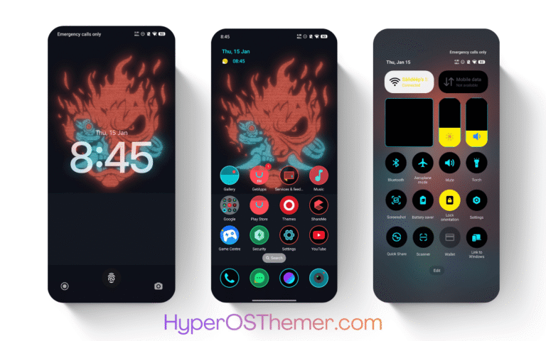 tempike ireng HyperOS Theme