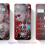 Scarlet Samurai HyperOS Theme