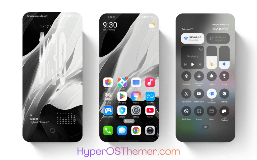 iXiyos 26 HyperOS Theme