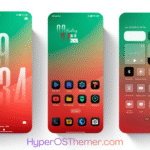 Red line HyperOS Theme