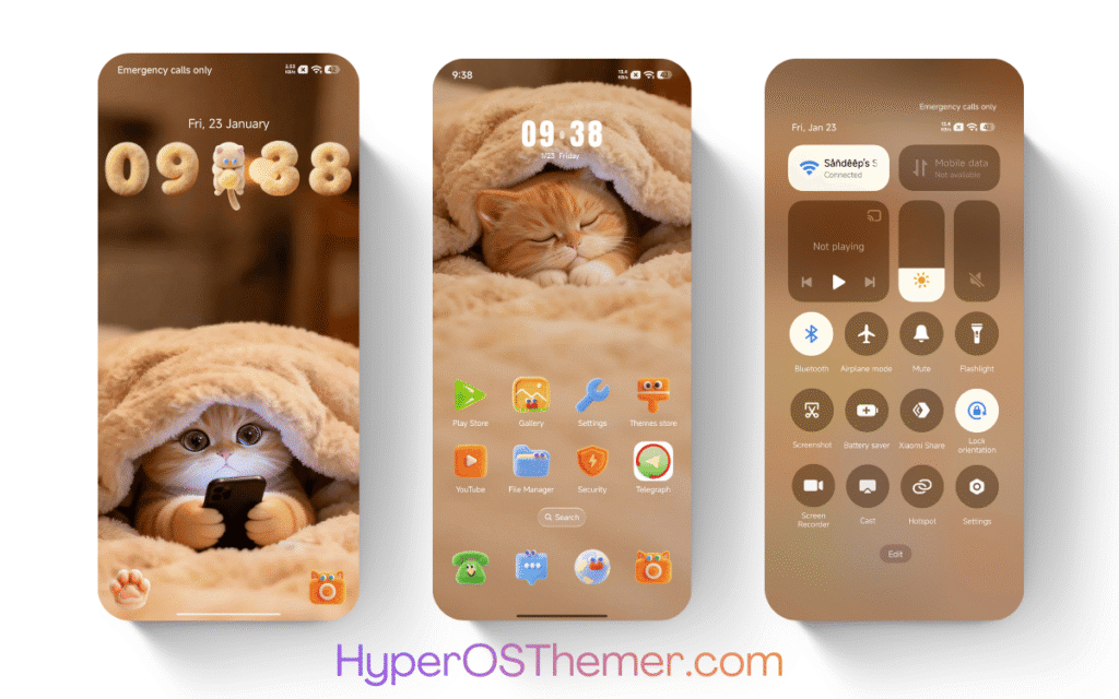 Bedtime Dumpling HyperOS Theme