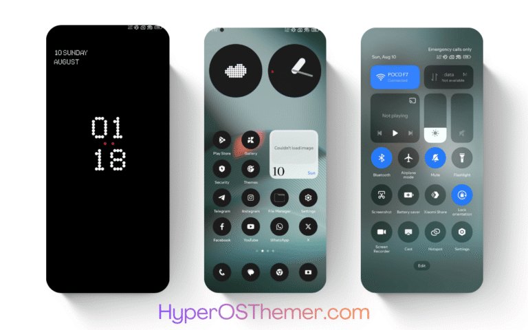 AchromaticUI HyperOS Theme