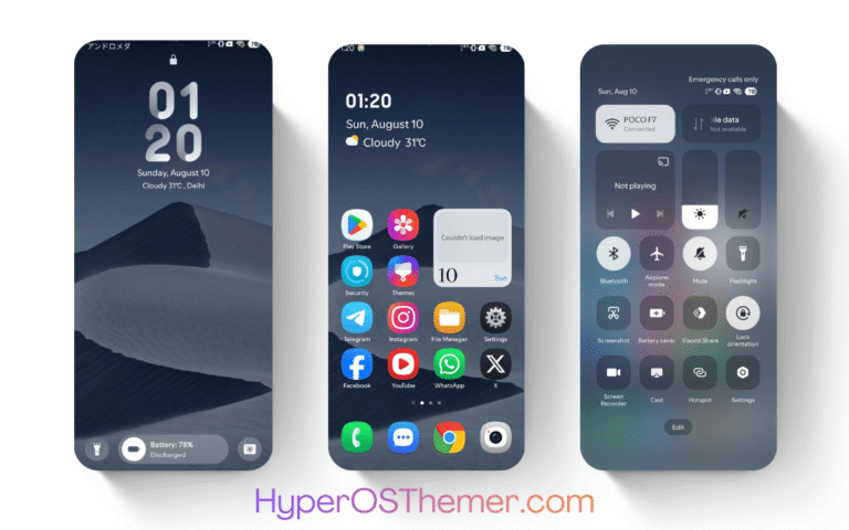 Xyzgjlsone HyperOS Theme