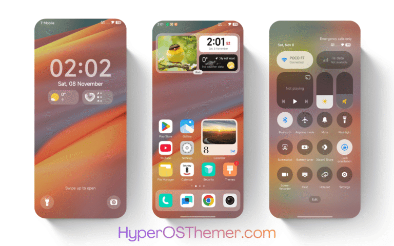 Orijin Six HyperOS Theme