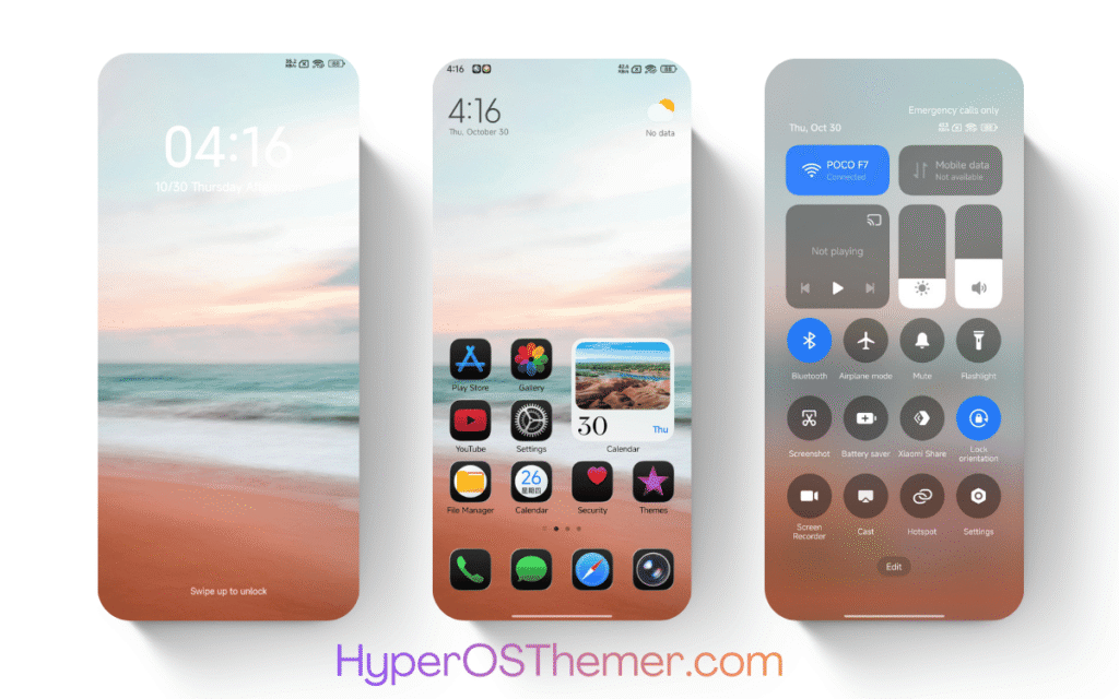 Homologous HyperOS Theme