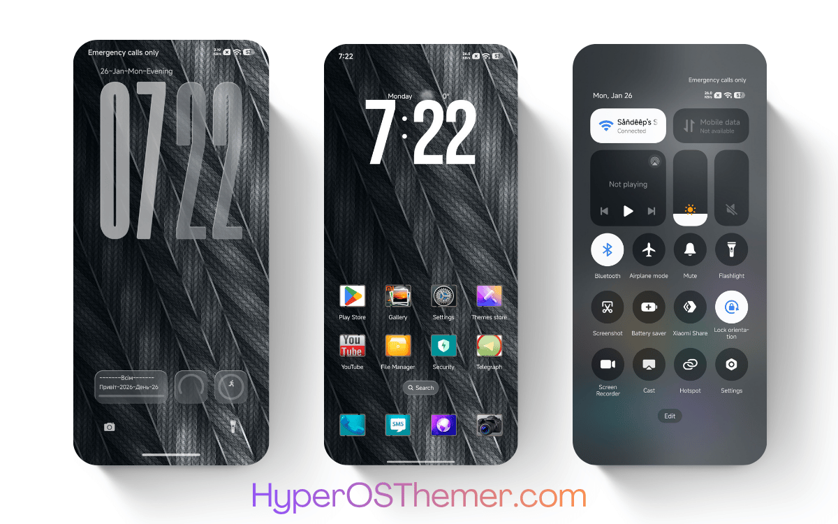 Inception HyperOS Theme