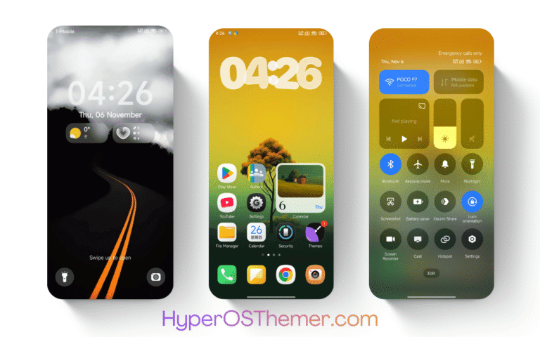 Colorful Tree HyperOS Theme