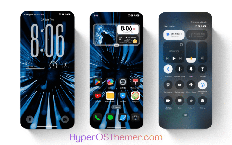 Hos3dark HyperOS Theme