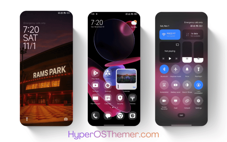 RunOS Liquid Glass HyperOS Theme